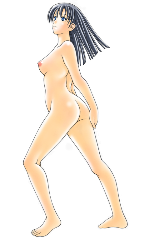 立ちポーズ1（中心／真後）